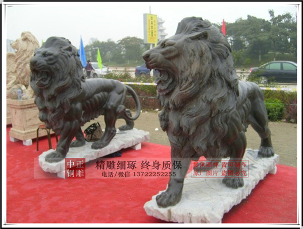 銅雕獅子價(jià)格